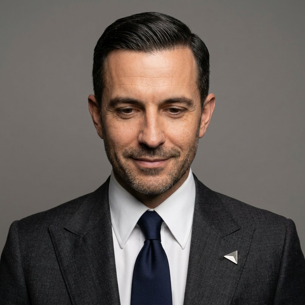 Portrait, gentle smile